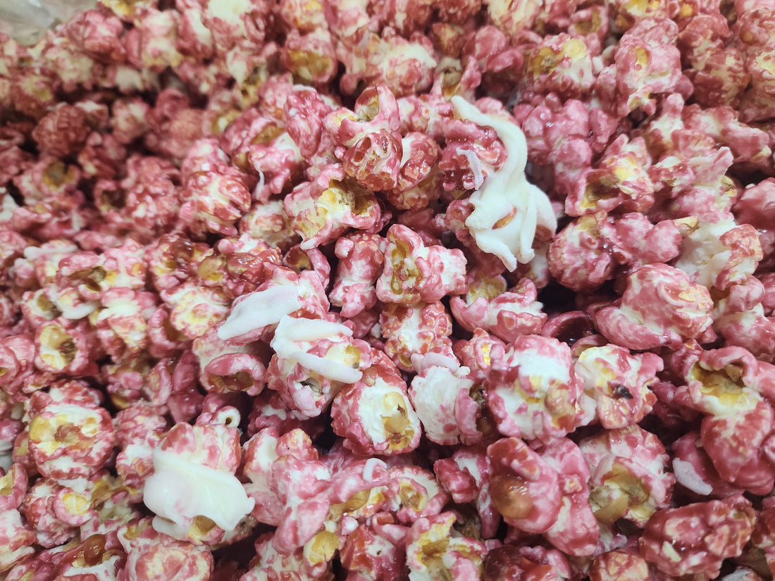 Raspberry Cream Cheese Twist – Sweet Harvest Popcorn Shoppe